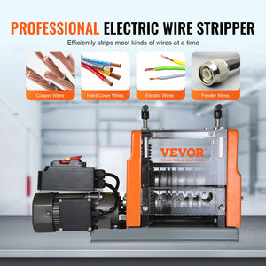 Wire Stripping Machine | 1.5–25mm Copper Cable Stripper | 60W