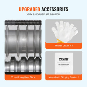 Wire Stripping Machine | 1.5–25mm Copper Cable Stripper | 60W