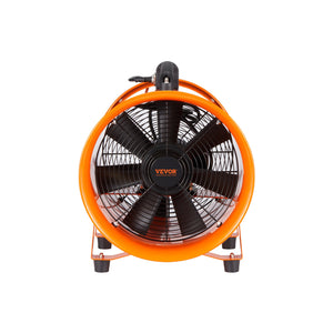 Portable Ventilator 8 Inch | 145W Cylinder Exhaust Fan with 10m Duct Hose | 1020CFM Industrial Blower for Dust & Smoke Removal