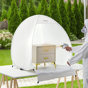 Spray Paint Shelter | Portable 3.3 x 2.9 x 3.3FT Pop-Up Spray Tent