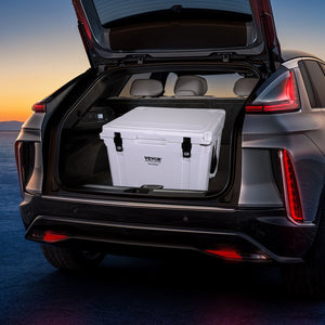 Insulated Cooler 65qt | Holds 65 Cans | Heavy Duty Ice Chest with Handle | 6-Day Ice Retention for Camping, Beach & Travel