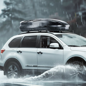 Rooftop Cargo Carrier | 340L ABS Luggage Box for SUVs & Cars
