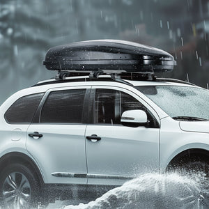 Rooftop Cargo Carrier | 220L ABS Luggage Box for SUVs & Cars