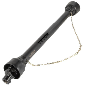 PTO Shaft | 1-3/8" x 6 Spline Ends Round End T4 | Adjustable 43"-61" Tractor Drive Shaft