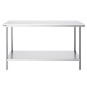 Stainless Steel Work Table | 24x60x34in Commercial Prep Station