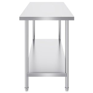 Stainless Steel Work Table | 24x60x34in Commercial Prep Station