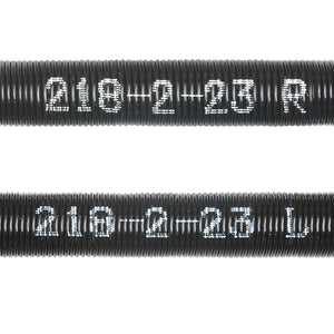 Garage Door Torsion Springs | Pair 0.218x2x23" with Winding Bars