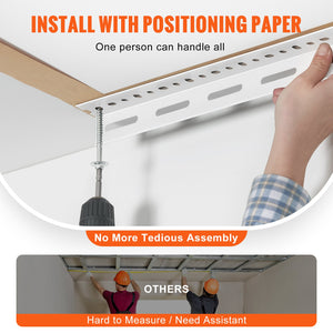 Garage Storage Rack | Overhead Adjustable Ceiling Rack 36x72in | 550lbs Capacity