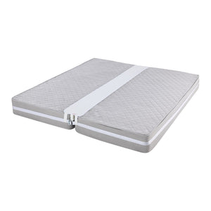 Bed Bridge | King Bed Converter Kit | Metal Buckle & Storage Bag | 75"L x 10"W Mattress Joiner