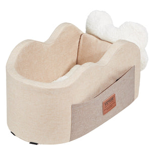 Center Console Dog Car Seat | Booster Seat for Small Dogs up to 3.6kg