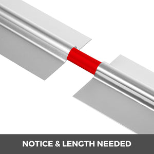 PEX Heat Transfer Plates 200 Pack | 4FT Aluminium Plates for Radiant Heating | Fits 1.27cm PEX Tubing