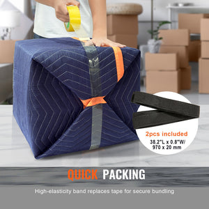 Moving Blankets 12 Pack | 2032x1829mm | Heavy Duty Furniture Pads