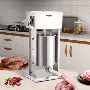 Electric Sausage Stuffer | 10L Variable Speed Stainless Steel Maker