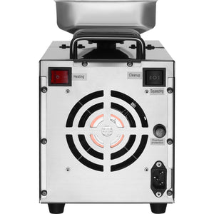 Electric Oil Press Machine | 850W Stainless Steel Expeller | Adjustable Temperature for Seeds & Nuts