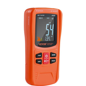 3-in-1 EMF Meter 5Hz-6GHz | Handheld Rechargeable Radiation Detector | LCD Display | For Home, Paranormal & 5G Testing