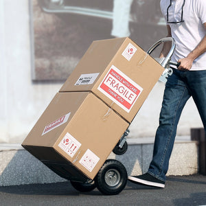 Aluminium Hand Truck 2-in-1 | 363kg Capacity Convertible Folding Trolley | Heavy Duty Utility Cart with Rubber Wheels