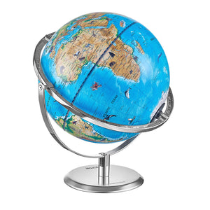 Educational AR Globe | 254mm Interactive World Globe with LED Light & Mobile App