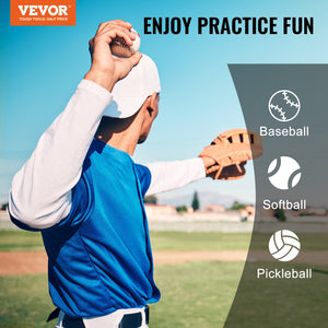 Baseball Softball Pitching Net 9 Hole | 21"x29" Training Net with Strike Zones