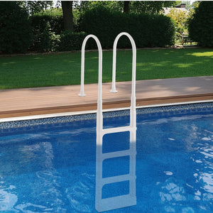 Pool Ladder | 4-Step Double Handrails for 122–137cm Deck Pools