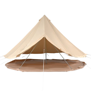 Canvas Bell Tent | 4m 4-Season Yurt with Stove Jack