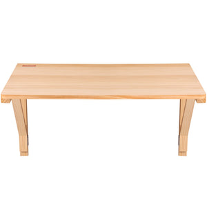Wall Mounted Folding Table 31.5"x23.58"x17.24" | Solid Wood Floating Drop Leaf Desk | For Dining, Laundry & Office