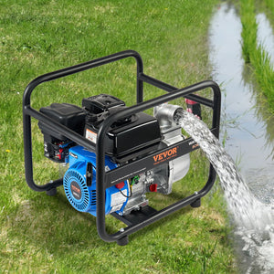 Gasoline Water Pump | 50mm 6.5HP 4-Stroke Engine Transfer Pump