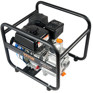 Gasoline Water Pump | 50mm 6.5HP 4-Stroke Engine Transfer Pump
