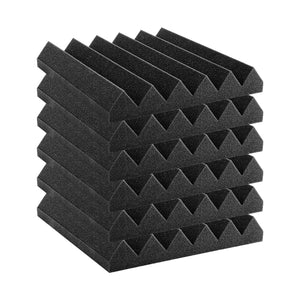 Acoustic Foam Panels | 36-Pack 12x12x2" for Soundproofing