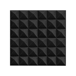 Acoustic Foam Panels | 24-Pack 12x12x2" for Studio Wall & Ceiling