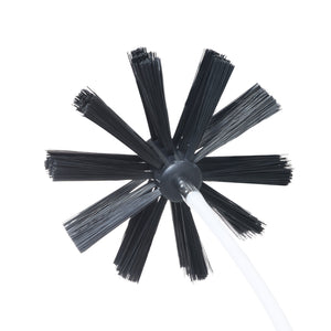 Dryer Vent Cleaner Kit 15.24m 37 Piece | Lint Removal Brush & Tools | Flexible Rods with Clamp Connectors