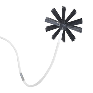 Dryer Vent Cleaner Kit 15.24m 37 Piece | Lint Removal Brush & Tools | Flexible Rods with Clamp Connectors