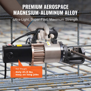 Electric Hydraulic Rebar Cutter | 2000W Cuts up to 28mm (1.1")