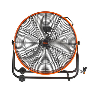 Drum Fan 24" | High Velocity Industrial 3-Speed | 8600CFM