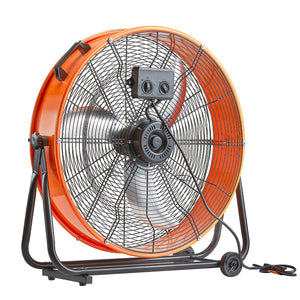 Drum Fan 24" | High Velocity Industrial Fan | 7935 CFM Variable Speed