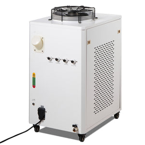 Industrial Water Chiller CW6000 | 1500W Compressor Cooling System | 15L Tank, 65 L/min Max Flow | For CO2 Laser Engraving Machine Cooling