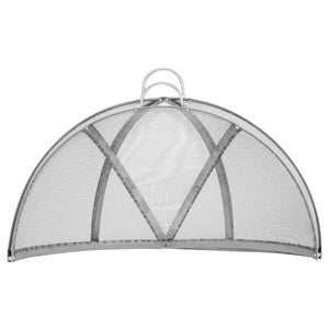 Firepit Spark Screen Lid 36" | Outdoor Fire Pit Metal Cover | Easy-Open Stainless Steel Round Cover for Patio Fire Pits