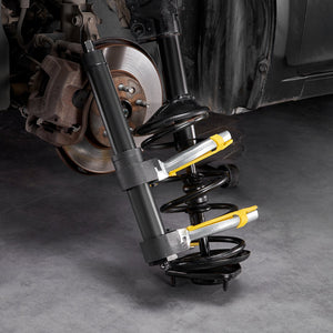 Strut Spring Compressor Set | Macpherson Coil Spring Tool Kit with Protective Sleeve & Carry Case