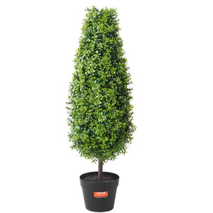 Artificial Boxwood Topiary Tree | 2 Pack 91cm Faux UV-Resistant