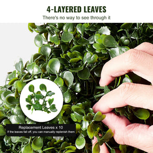 Artificial Boxwood Topiary Tree | 2 Pack 152cm Faux UV-Resistant | Indoor/Outdoor