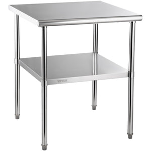 Work Prep Table | 30x30x36" Stainless Steel Commercial Kitchen Table
