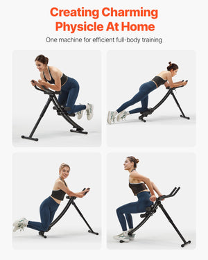AB Workout Machine | Adjustable Core & Abdominal Trainer for Home Gym