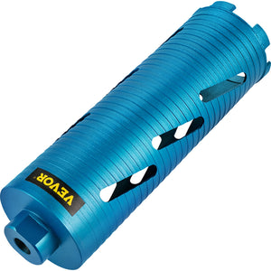 Dry Core Drill Bit 88.9mm | 241.3mm Depth Diamond Bore with Pilot Bit & Blade | For Hard Concrete & Brick