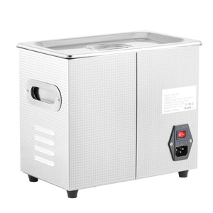 Ultrasonic Cleaner | 3L Stainless Steel Jewelry Cleaning Machine with Heater & Timer