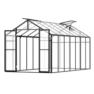 Polycarbonate Greenhouse | 8x14 ft Walk-In Outdoor Garden Greenhouse