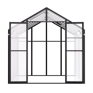 Polycarbonate Greenhouse | 8x14 ft Walk-In Outdoor Garden Greenhouse