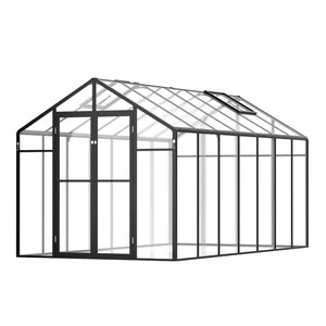 Polycarbonate Greenhouse | 8x14 ft Walk-In Outdoor Garden Greenhouse
