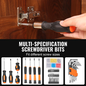 Tool Kit | 216-Piece General Household Hand Tools with Case