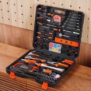 Tool Kit | 216-Piece General Household Hand Tools with Case