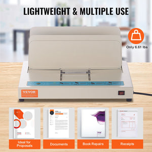 Thermal Binding Machine | 500 Sheet Capacity | Binds A3/A4/A5 Documents