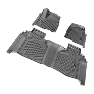 Floor Mats | Fits Chevrolet Silverado/GMC Sierra 1500 | 3-Piece Set